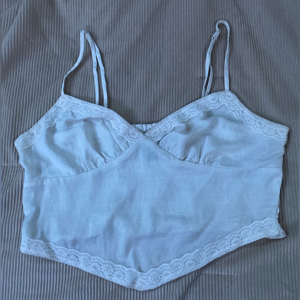White tank top